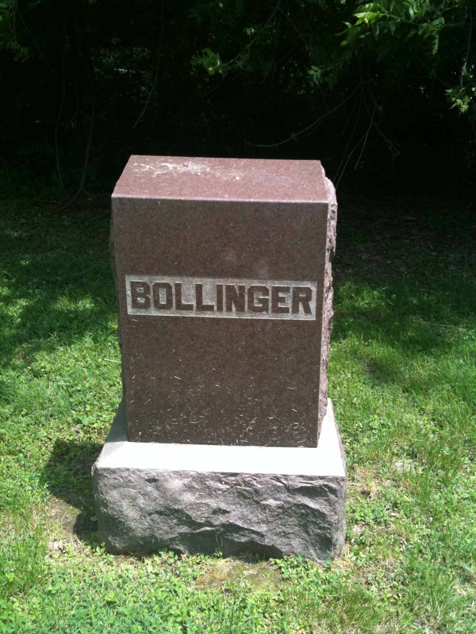 Bollinger Headstone