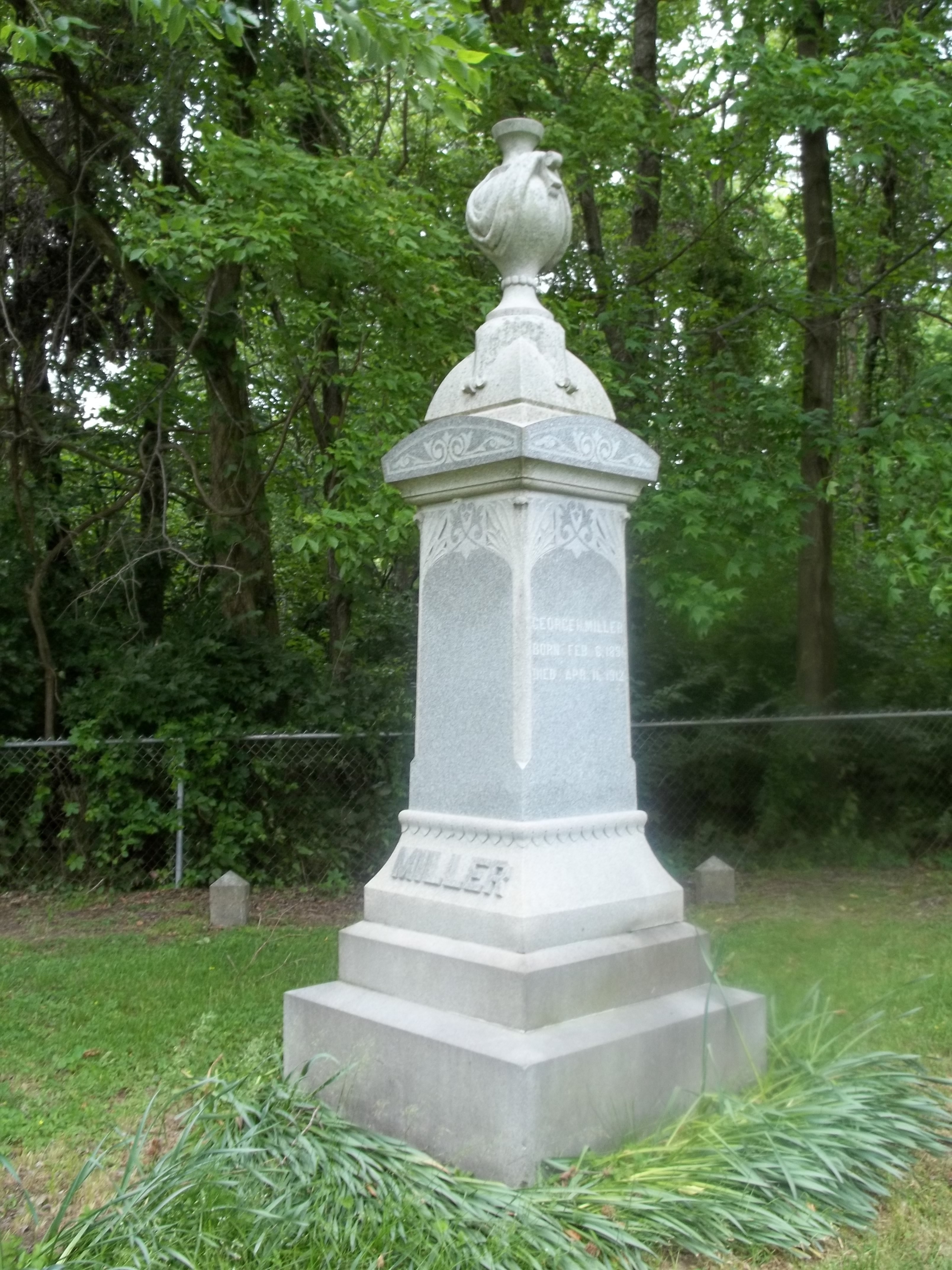 George H. Miller Headstone