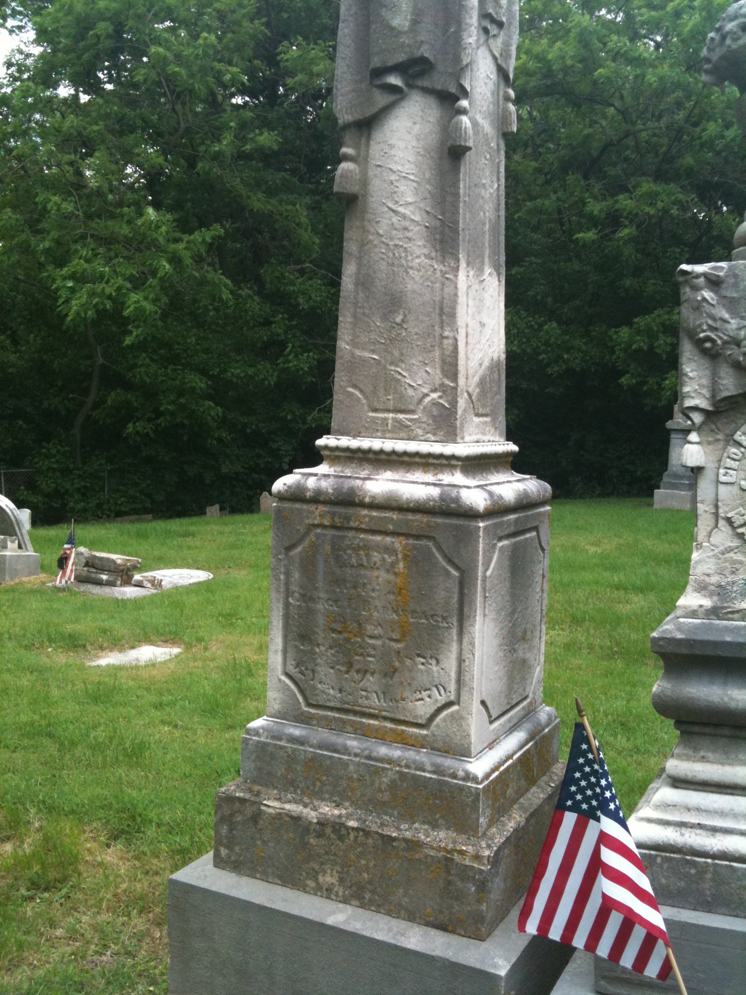 Mary Barnsback Headstone