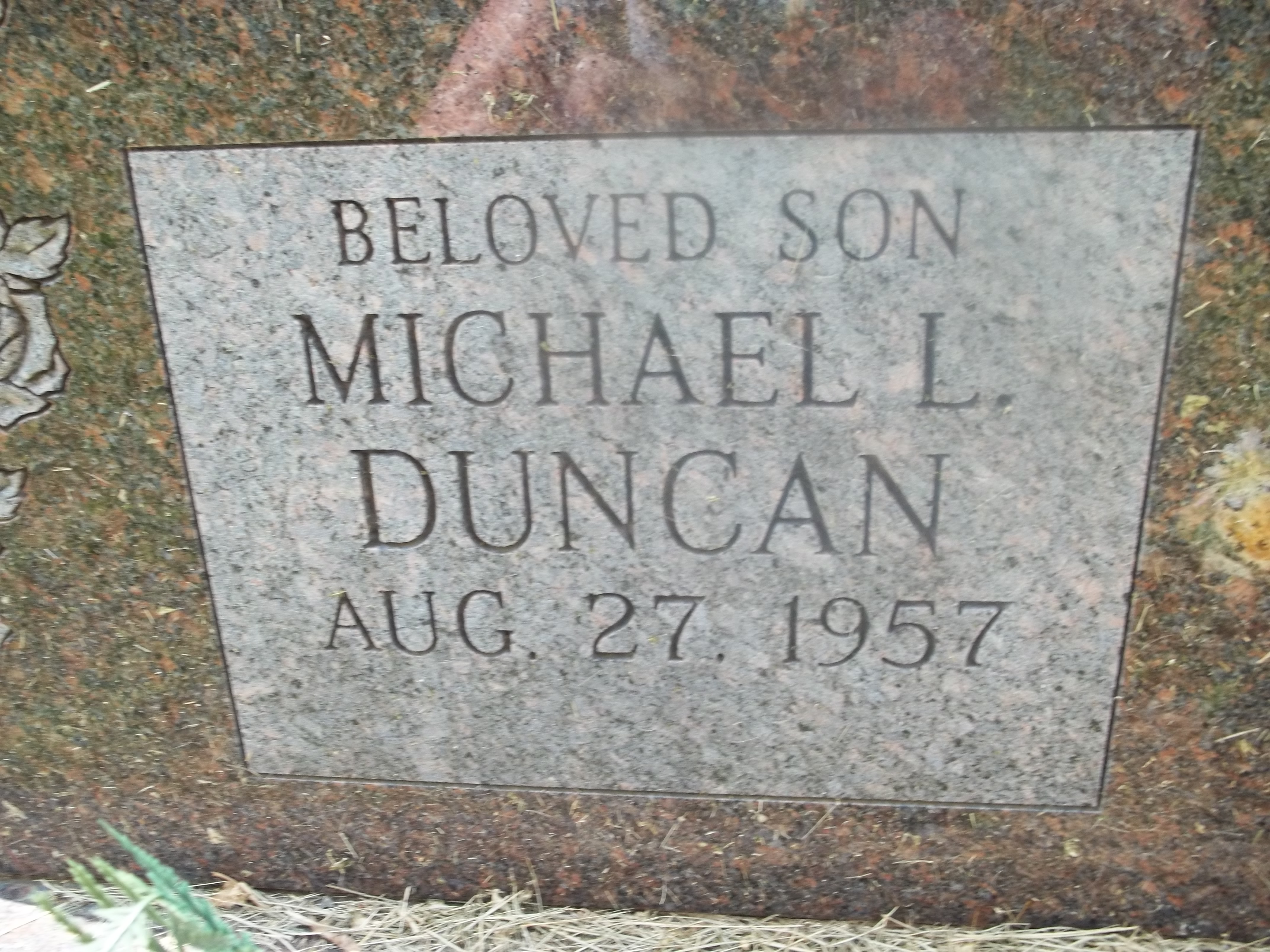 Michael L. Duncan Headstone