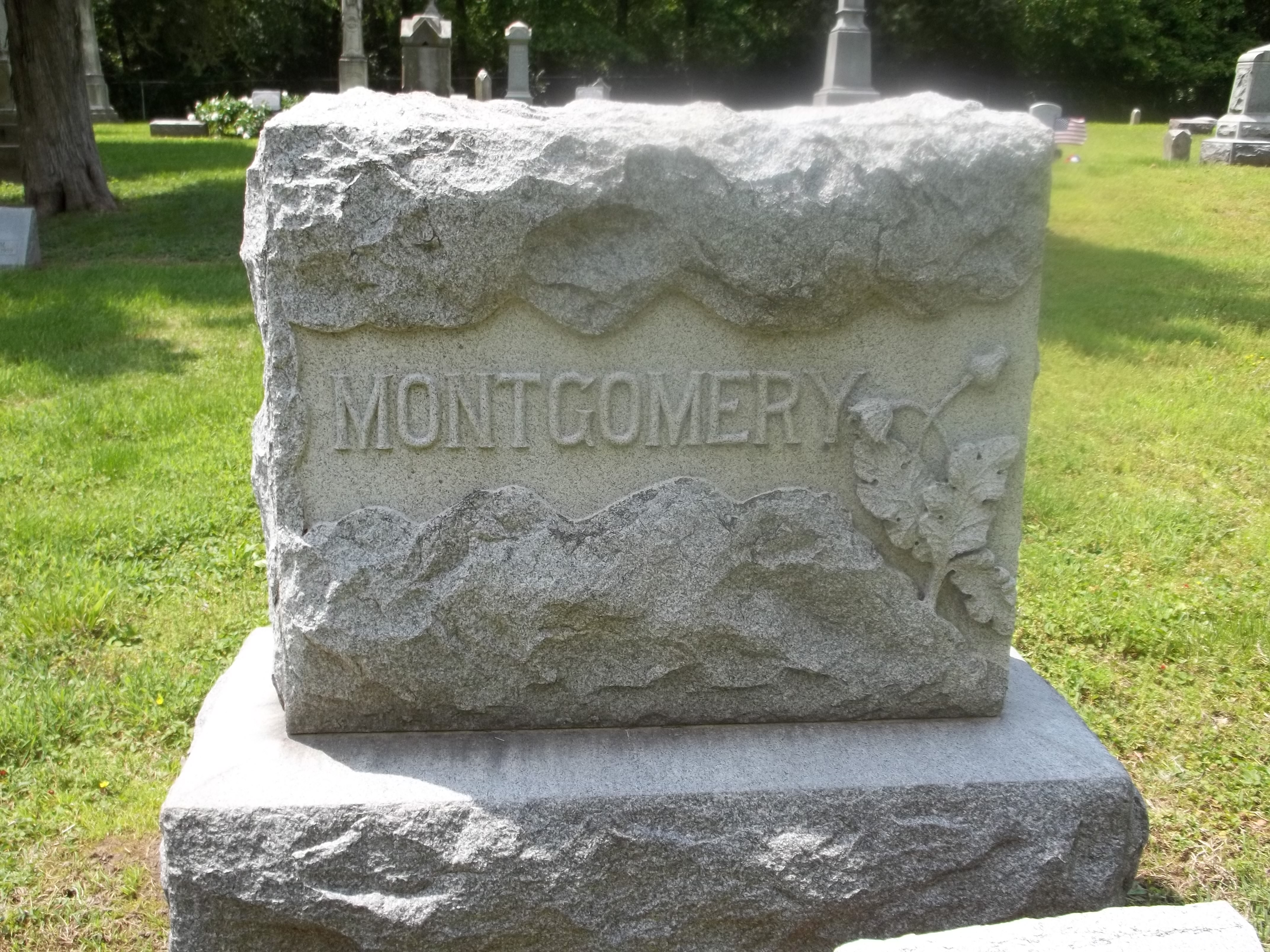 Montgomery Headstone