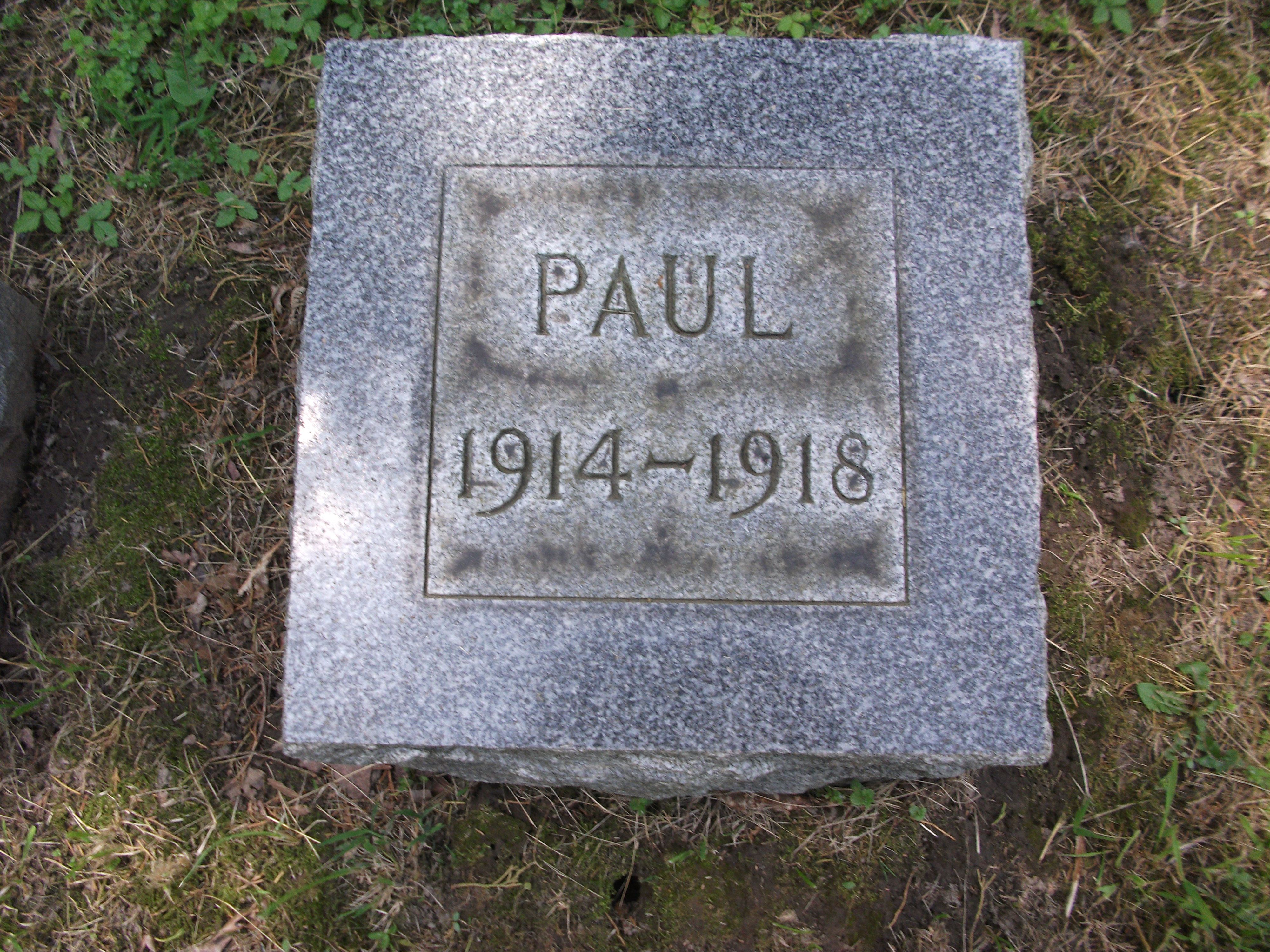 Paul Headstone