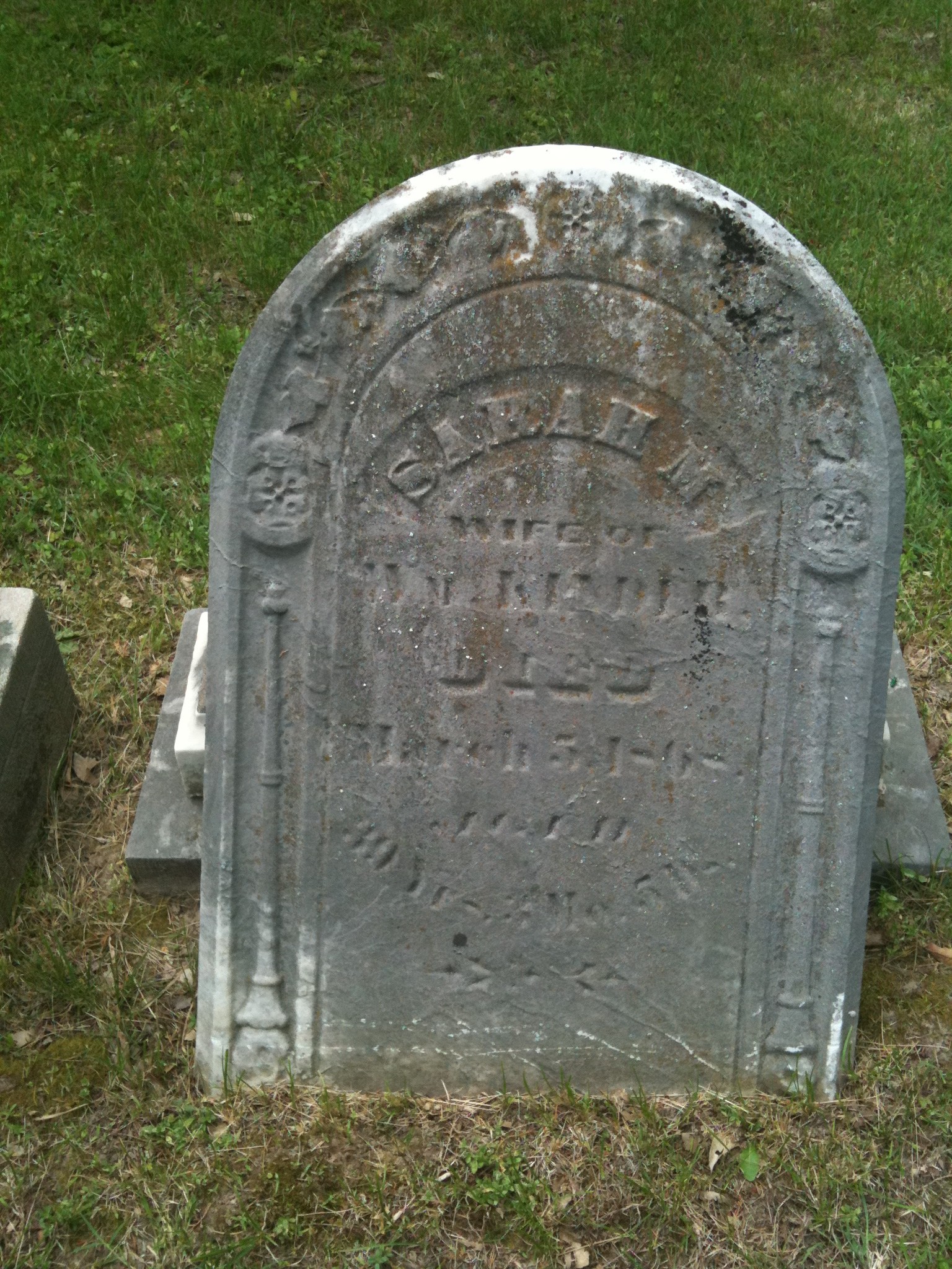 Sarah M. Kinder Headstone