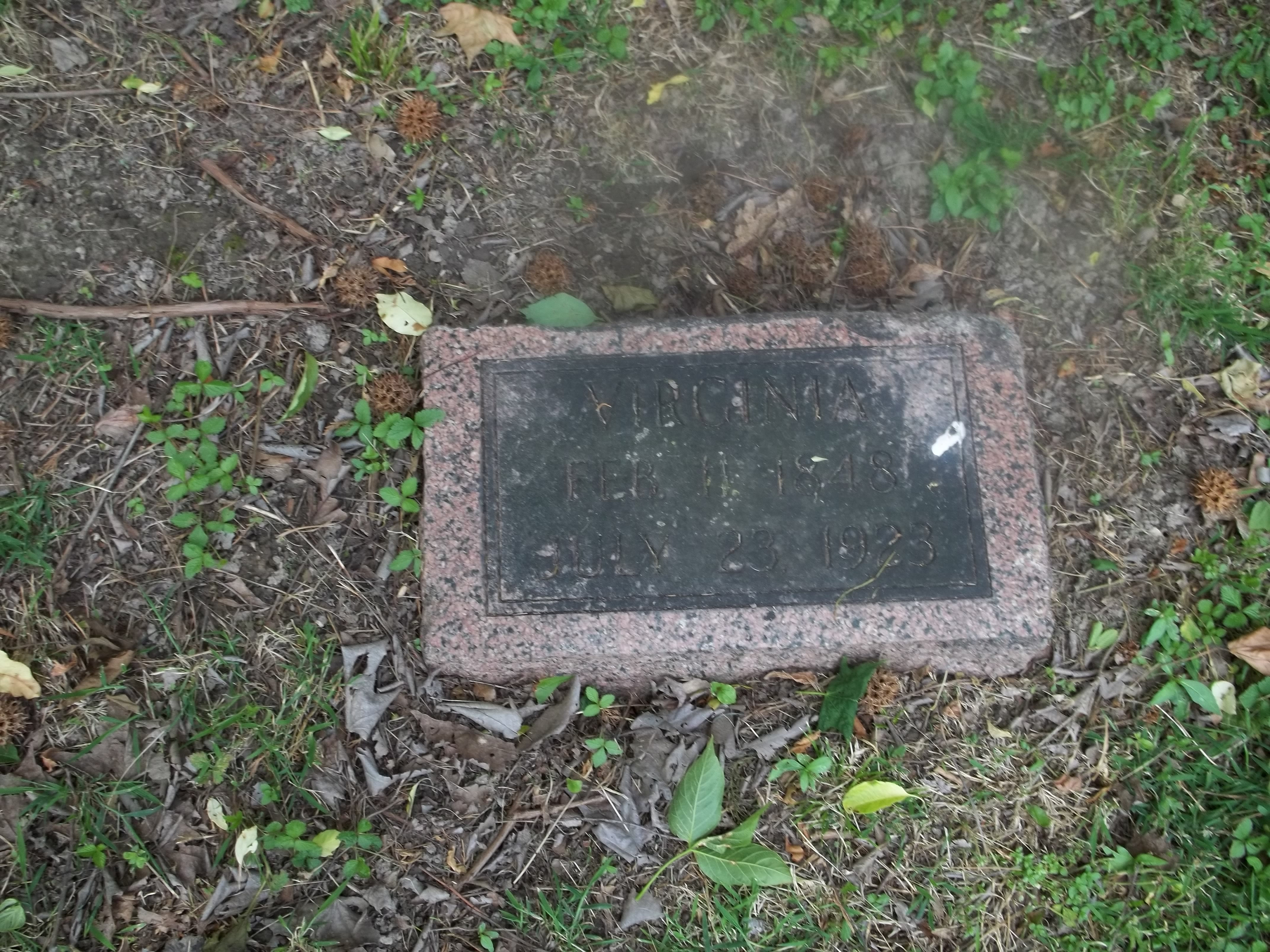 Virginia Headstone