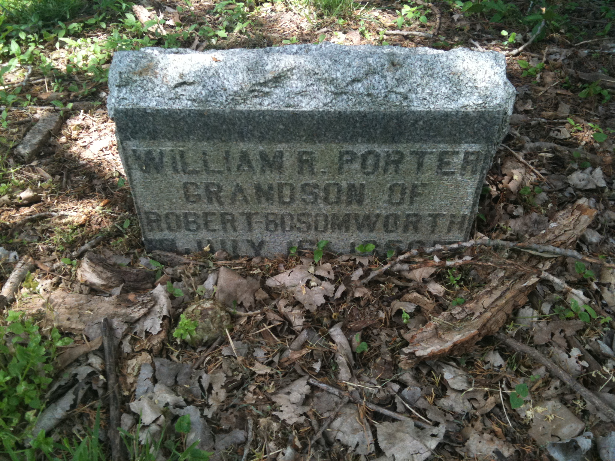 William Porter Headstone