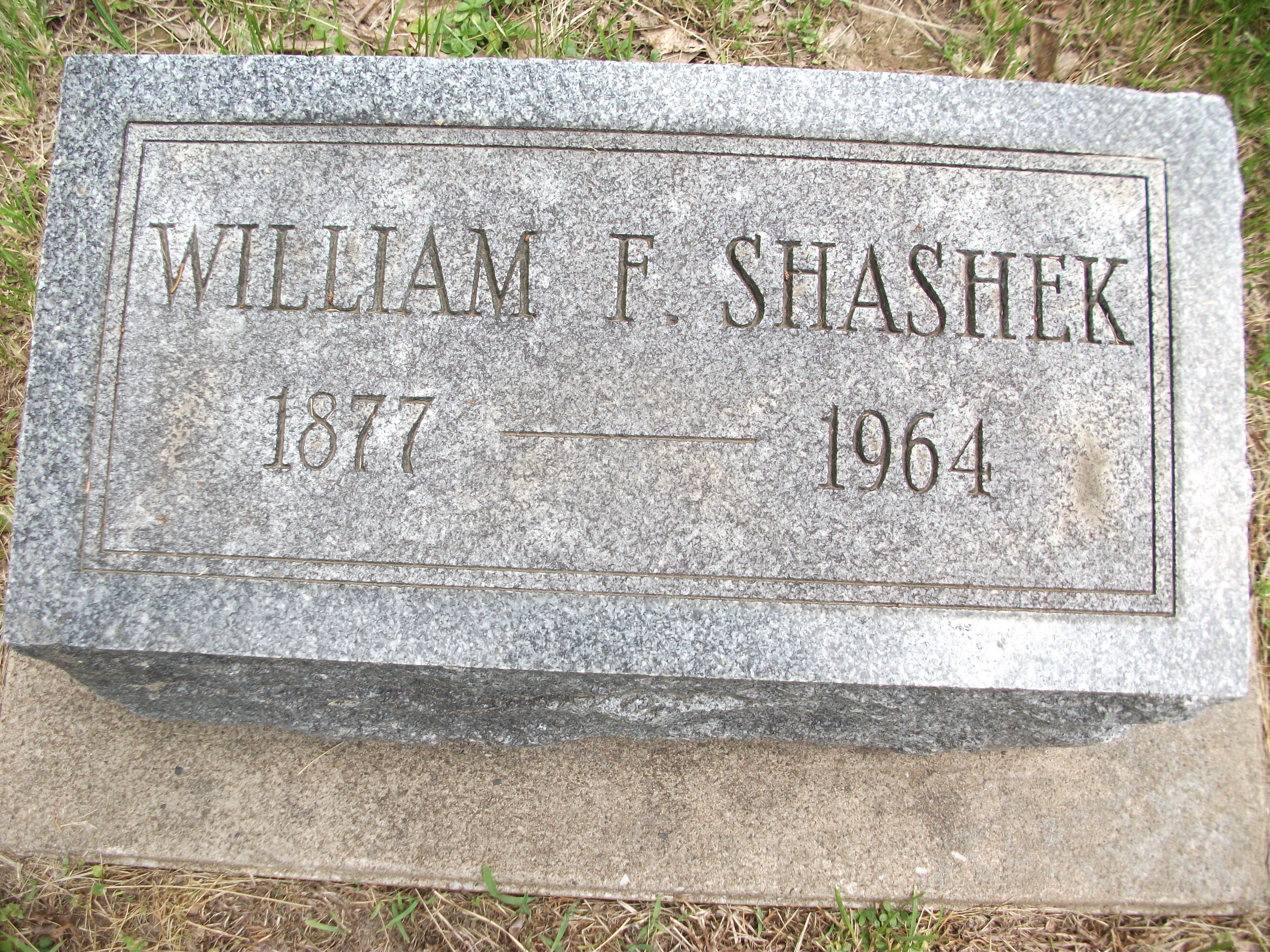 William Shashek Headstone