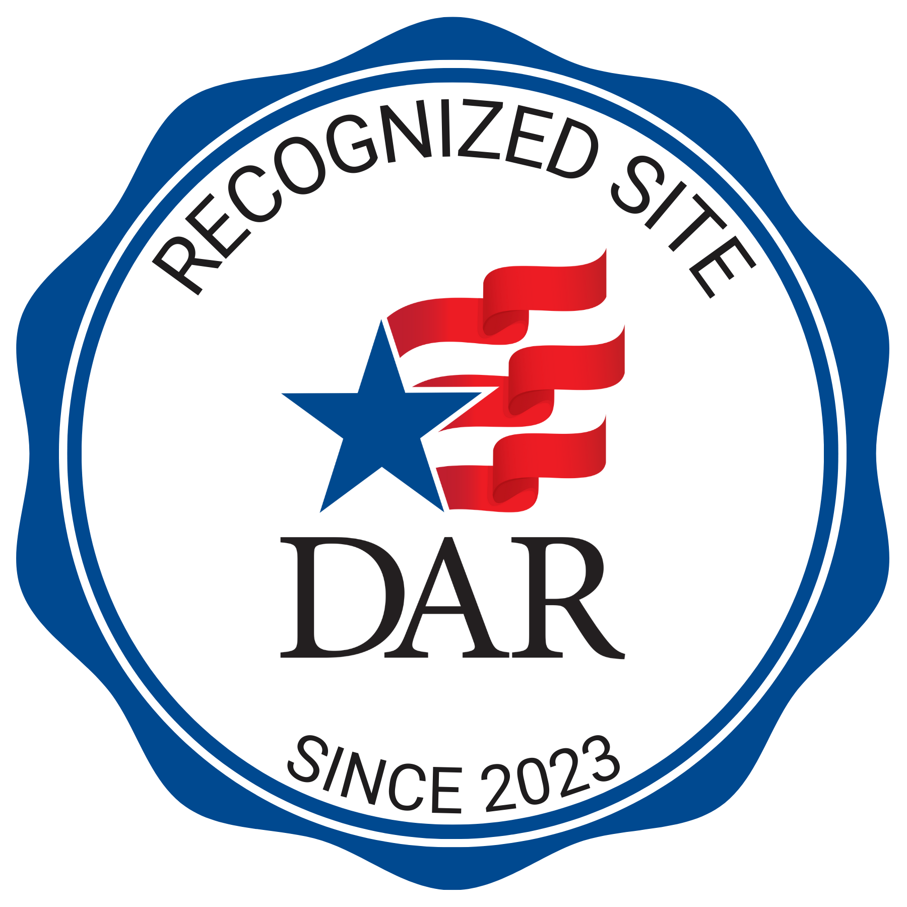 DAR Recognized Site 2023