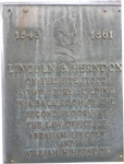 DAR Marker - Lincoln and Herndon's LawOffice