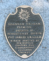 Gravesite of Susannah Fleming