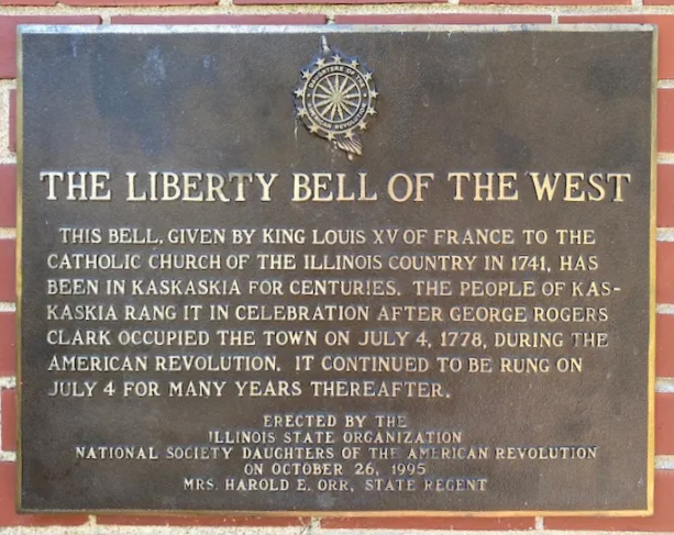 Liberty Bell of the West Plaque