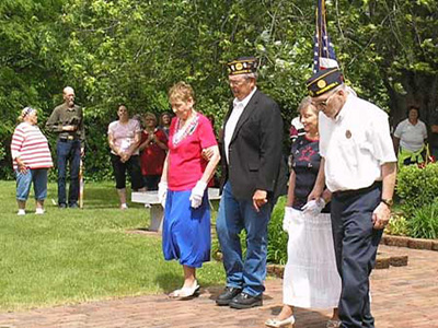 Wreath Laying Cereminy