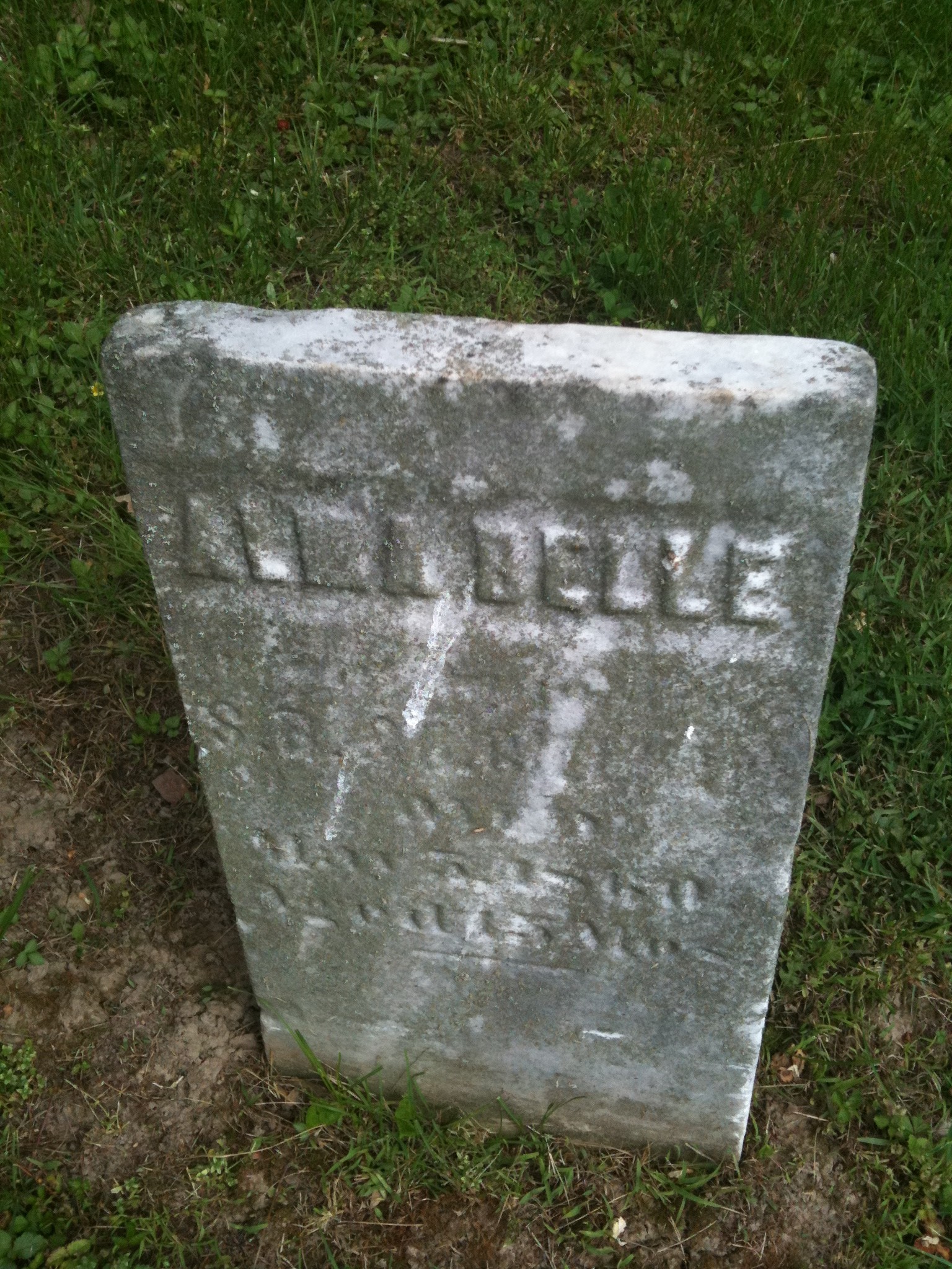 Alma Belle Headstone