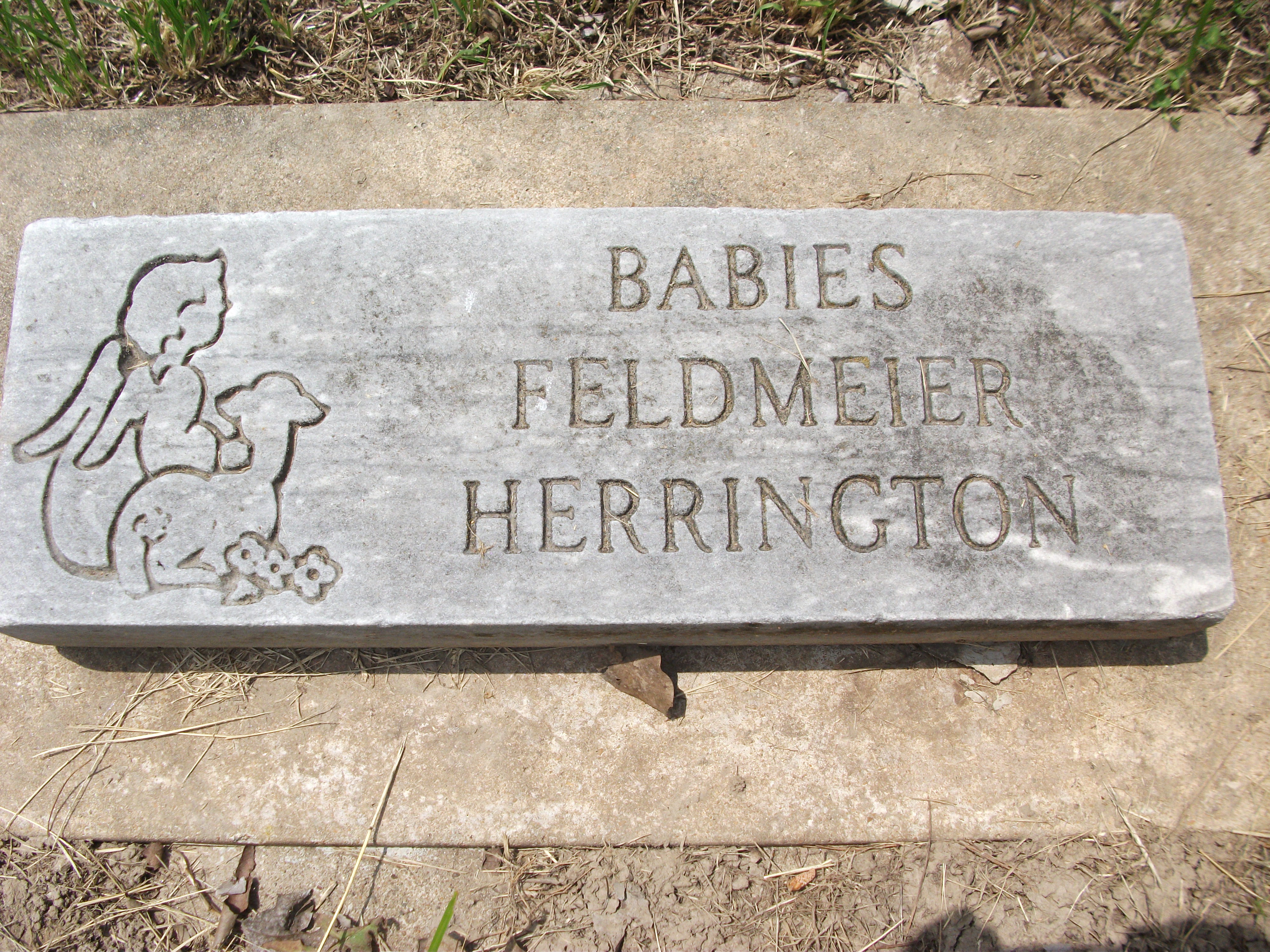 Feldmeier and Herrington Babies Headstone