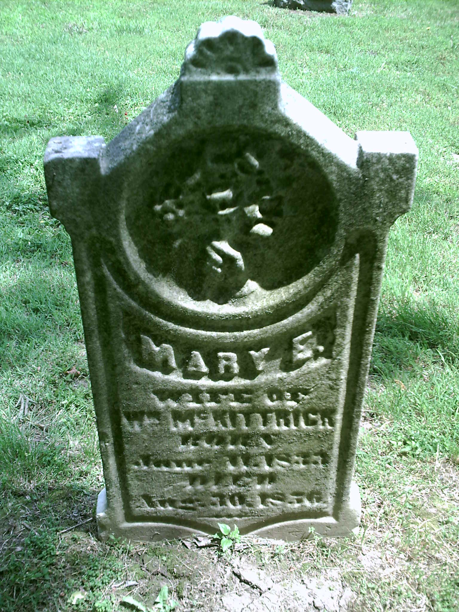 Mary E. McKittrick Headstone