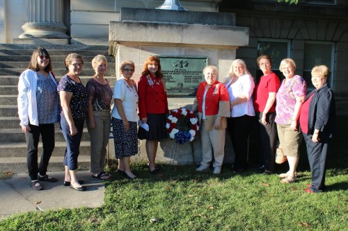 wreath laying