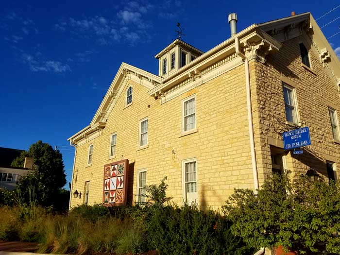 French Heritage Museum (Stone Barn) in downtown Kankakee