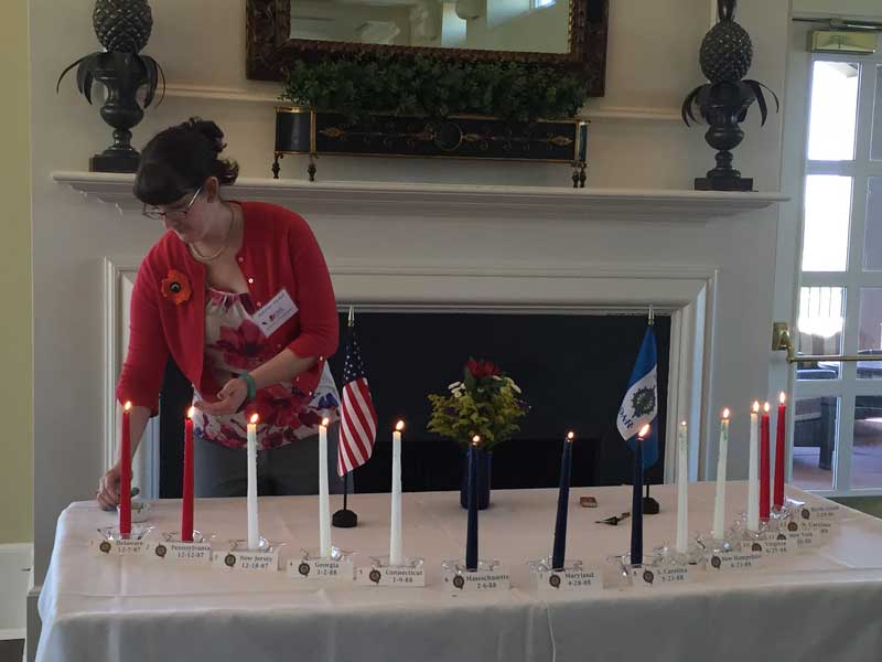 Candle Lighting Ceremony