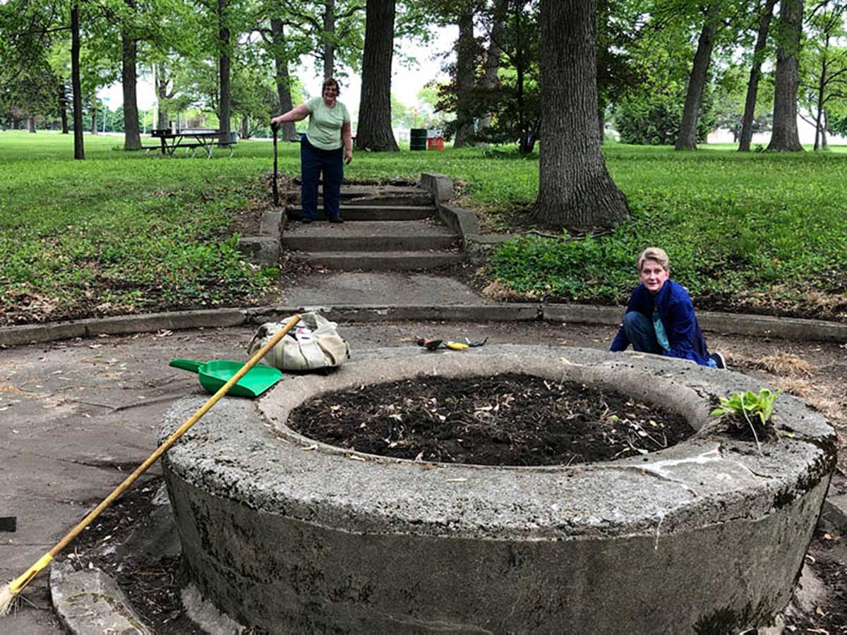 Cleaning up Esther's Well