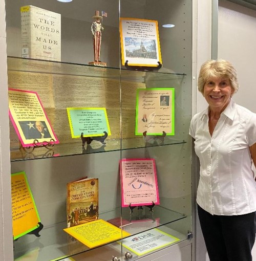 Constitution Week display