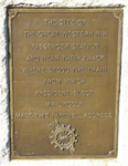 DAR Marker - Great Western Railroad - Side 2