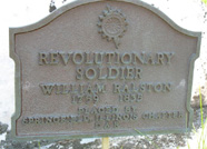 DAR Marker: William Ralston