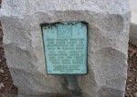 First Springfield Homesite marker