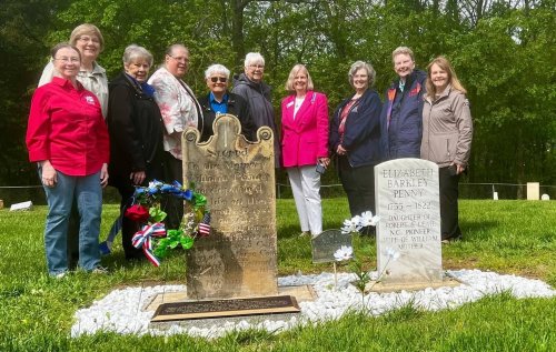 At gravesite;
